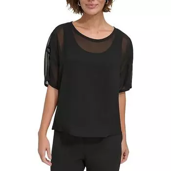 Блузка женская DKNY, черный