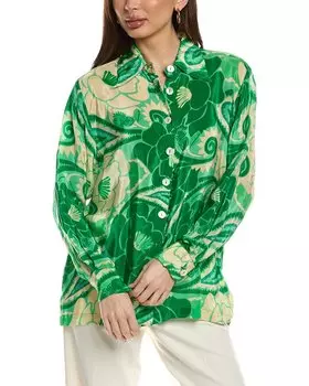 Блузка женская FARM Rio, зеленый