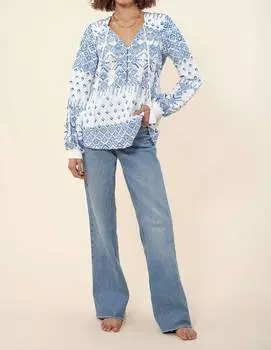 Блузка женская HALE BOB, синий