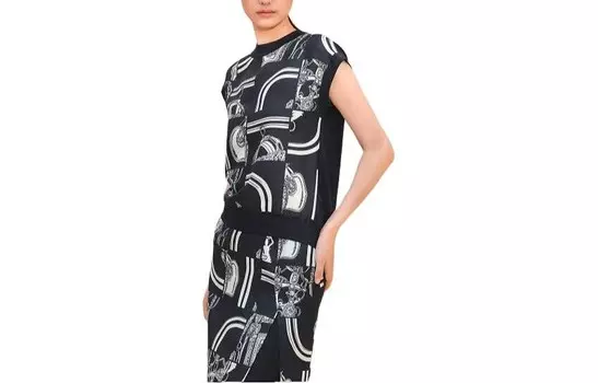 Блузка женская Hermes, черный