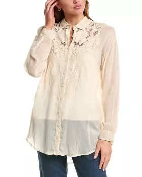 Блузка женская Johnny Was, белый