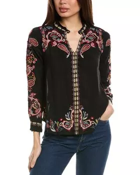 Блузка женская Johnny Was, черный