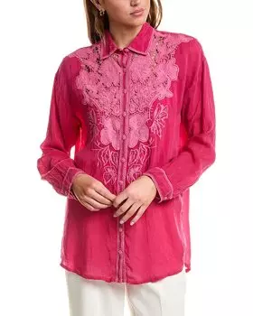 Блузка женская Johnny Was, красный