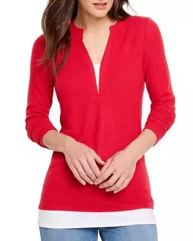 Блузка женская Nic + Zoe, красный