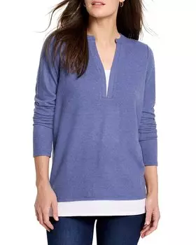 Блузка женская Nic + Zoe, синий