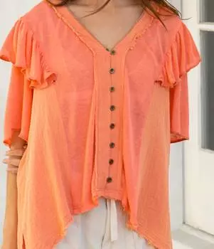 Блузка женская POL, цвет hot coral