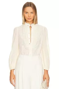 Блузка Zimmermann August, кремовый