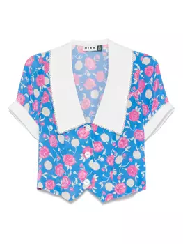 Блузка Зиния Rixo, синий