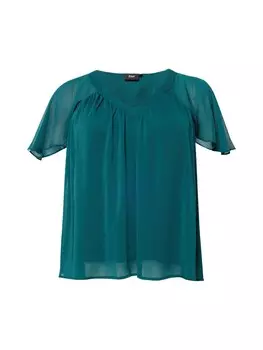 Блузка Zizzi AGNES, изумруд
