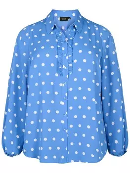 Блузка Zizzi Blouse ESELI, синий