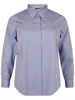 Блузка Zizzi ESALINA, синий