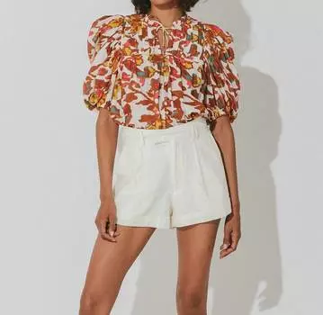 Блузка Zola из ши Cleobella, цвет shea