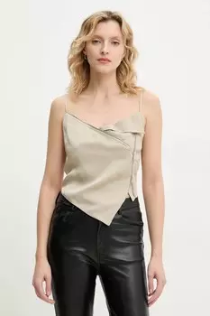 Блузка ZORKA Nanushka, бежевый