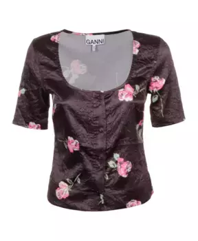 Блузки Ganni, черный