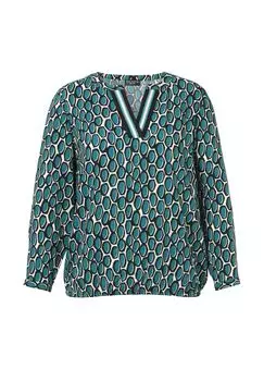 Блузки и туники Via Appia -Due-, цвет Smaragd Multicolor