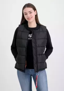 Блузон Alpha Industries "Женщины Alpha Industries - Жилеты Puffer Vest Wmn", черный