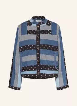 Блузон Emiliall в миксе материалов Lollys Laundry, синий