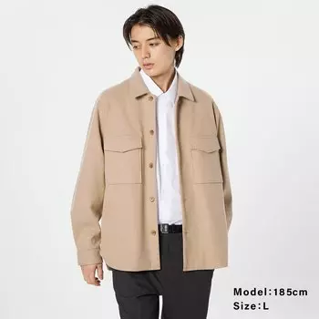 Блузон из моющегося трикотажа Melton PLST, бежевый