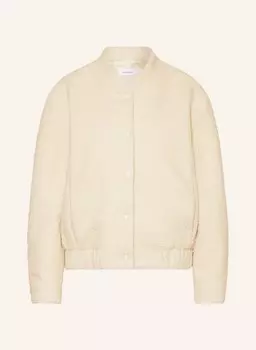 Блузон из плюшевого меха Darling Harbour, экрю