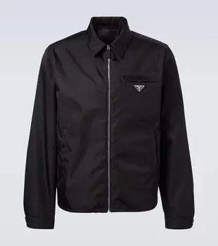 Блузон из Re-Nylon Prada, черный