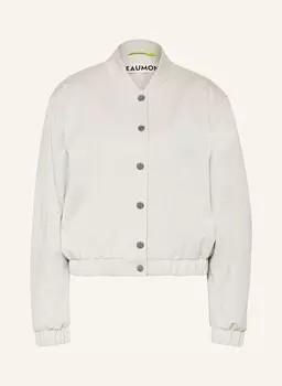 Блузон из трикотажного мака с блестками из пряжи Beaumont, серый