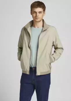 Блузон Jack & Jones "HARRINGTON BOMBER", бежевый