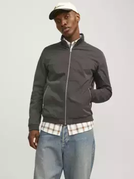 Блузон Jack & Jones "JJERUSH HARRINGTON BOMBER NOOS", цвет Mulch