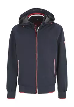 Блузон Колледж 825, непромокаемый, ветрозащитный, мужской WELLENSTEYN, цвет Darknavy Red