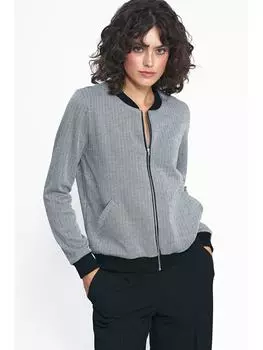 Блузон Nife, черный/белый