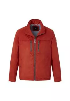 Блузон обычного кроя с микровелюром TONY redpoint, цвет Sienna Red