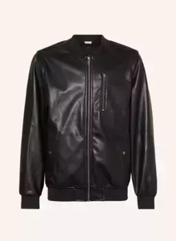 Блузон под кожу S.Oliver Red, черный