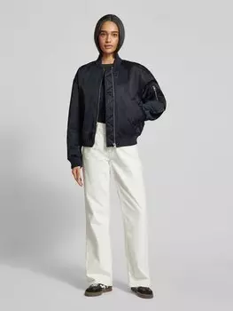 Блузон прямого кроя в стиле «авиатор» из блестящей саржи Marc O'Polo