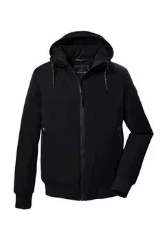 Блузон с капюшоном, дышащий, мужской Killtec, цвет 00200 Schwarz