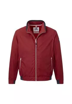 Блузон современного кроя из чистого хлопка KOS S4 JACKETS, цвет Summer Red