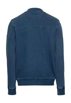 Блузон, воротник стойка, потертый вид, мужской camel active, цвет Night Blue