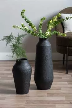 Боаз булавка высокая ваза Present Time, черный