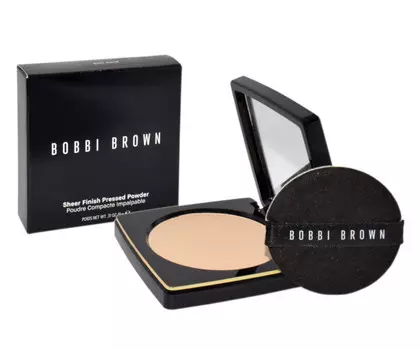 Bobbi Brown, Прессованная пудра Sheer Finish, фиксирующая пудра, мягкий песок, 9 г