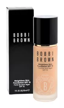 Bobbi Brown, Weightless Skin Foundation SPF 15, Face Foundation, Cool Natural 30 мл