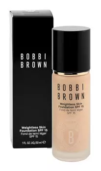 Bobbi Brown, Weightless Skin Foundation SPF 15, Face Foundation, Neutral Sand 30 мл