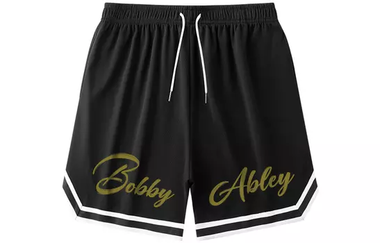BOBBY ABLEY Повседневные шорты унисекс, Черный