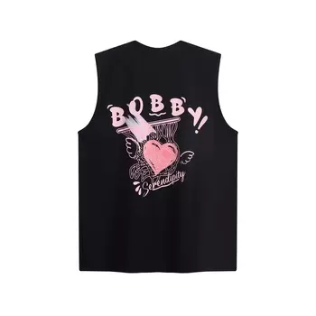 BOBBY ABLEY Жилет унисекс, Серый