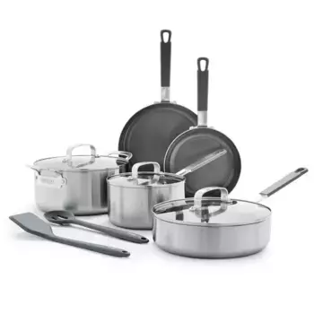Bobby Flay Набор посуды из нержавеющей стали 10 предметов