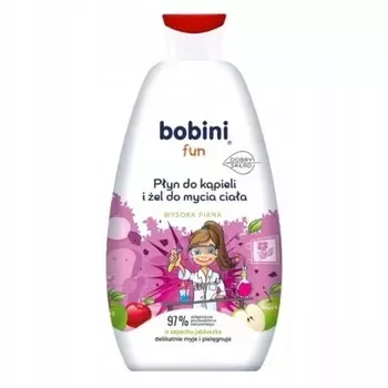 BOBINI Fun Гель для ванны и тела Яблоко 500мл Assorted