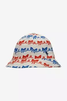 Bobo Choses Детская хлопковая шапка, белый