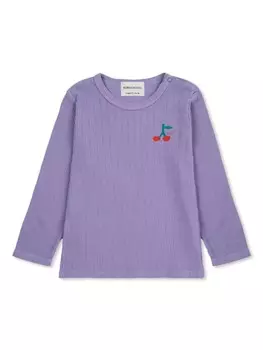 Bobo Choses футболка вишневая, фиолетовый