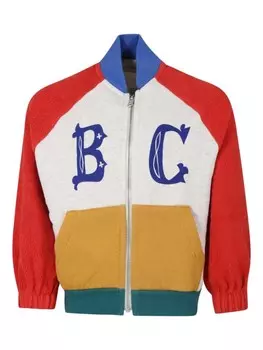 Bobo Choses кардиган с логотипом, белый