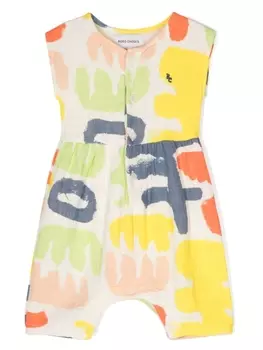 Bobo Choses ромпер с принтом Carnival, белый