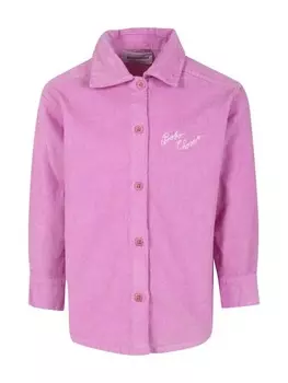 Bobo Choses рубашка с вышитым логотипом, розовый