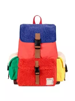 Bobo Choses рюкзак с цветными блоками, красный