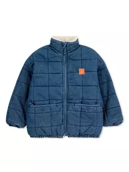 Bobo Choses стеганая куртка BC Vintage, синий